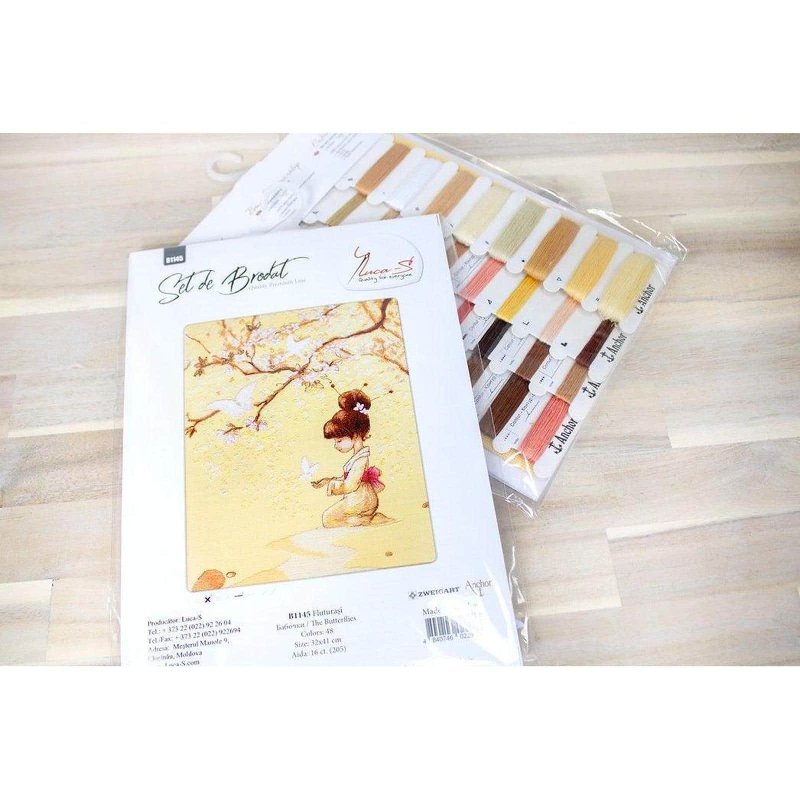 Luca-s The Butterflies Counted Cross Stitch Kit