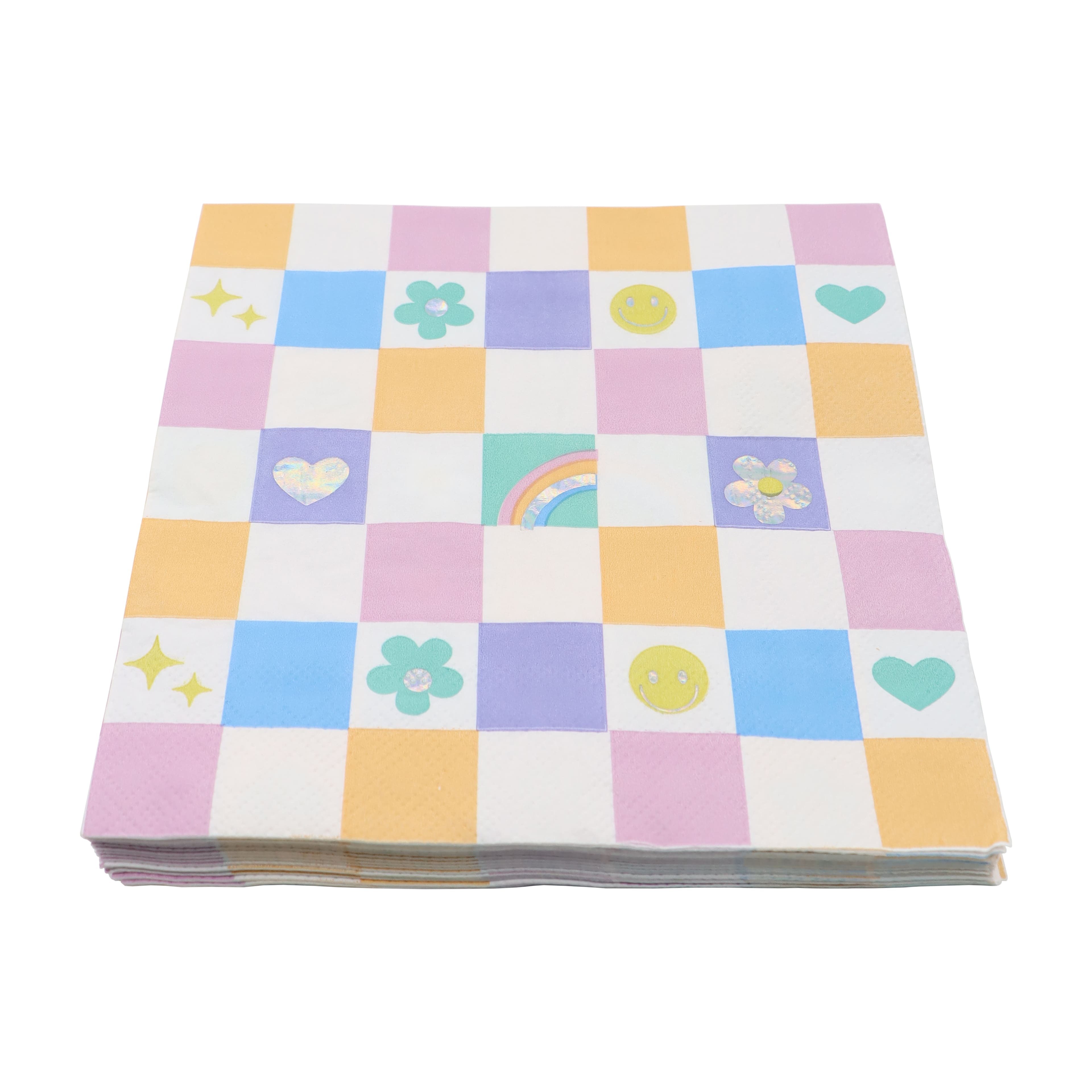 12 Packs: 20 ct. (240 total) Good Vibes Lunch Napkins by Celebrate It™