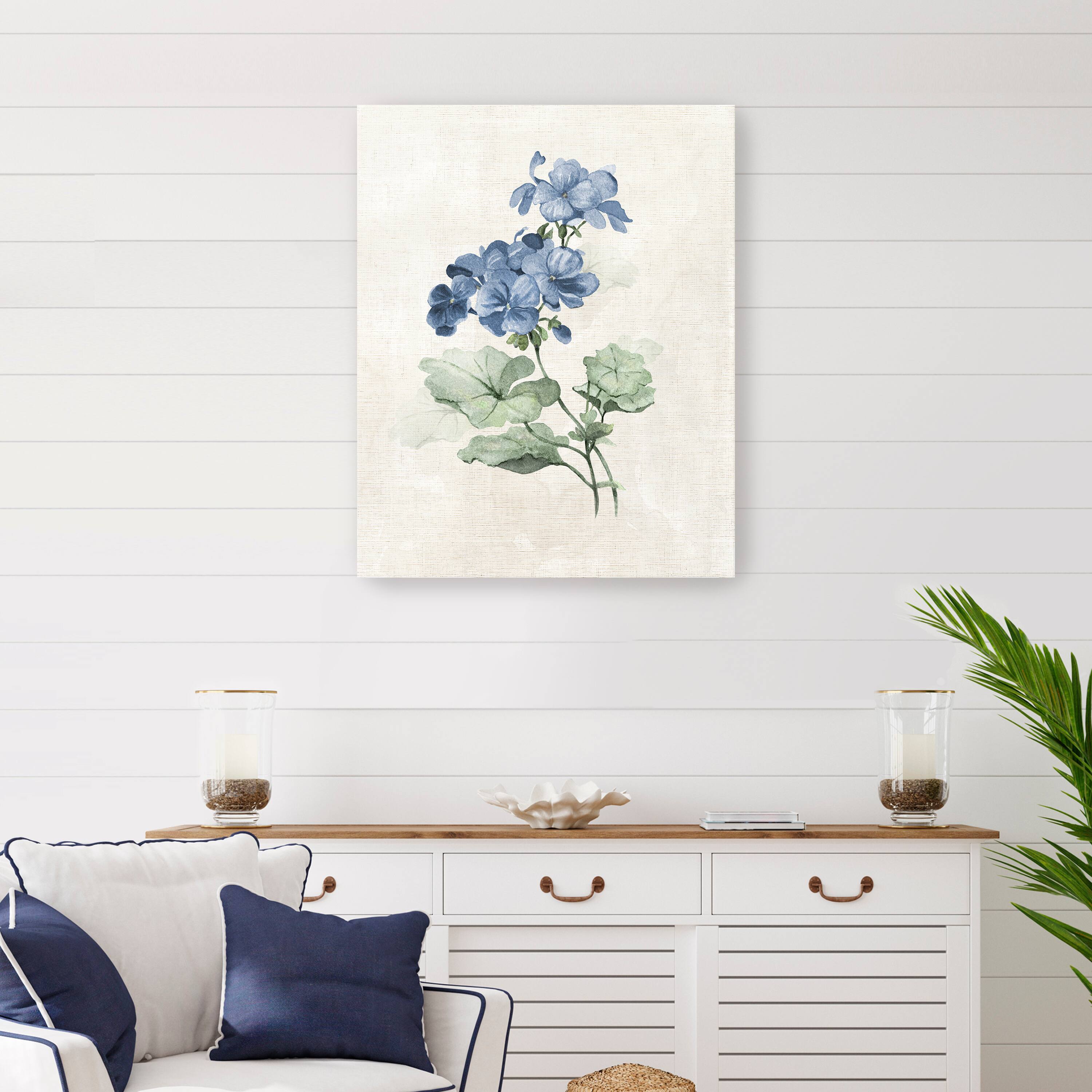 Farmhouse Periwinkle I Canvas Giclee