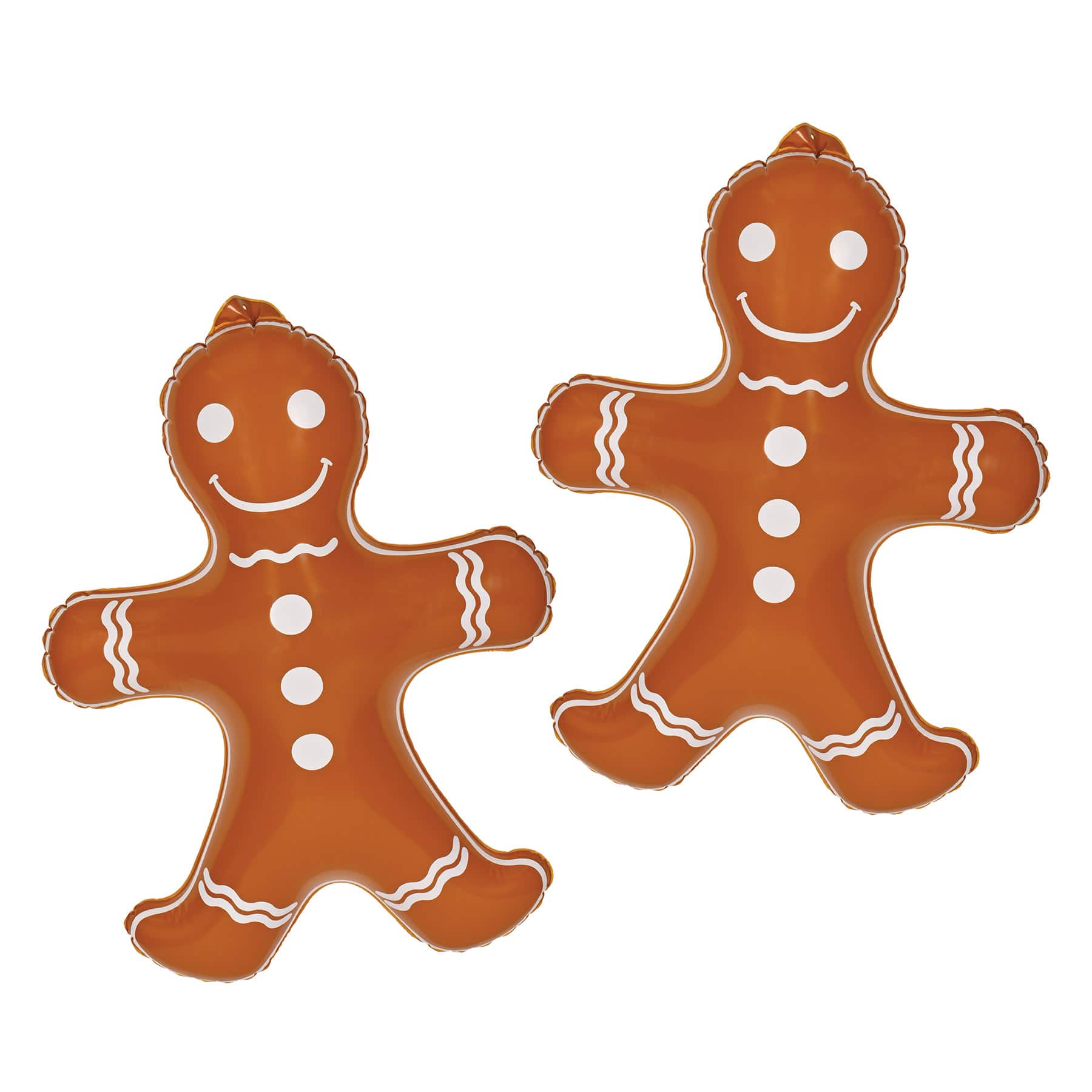 Beistle 24" x 18" Inflatable Gingerbread Men, 2ct.