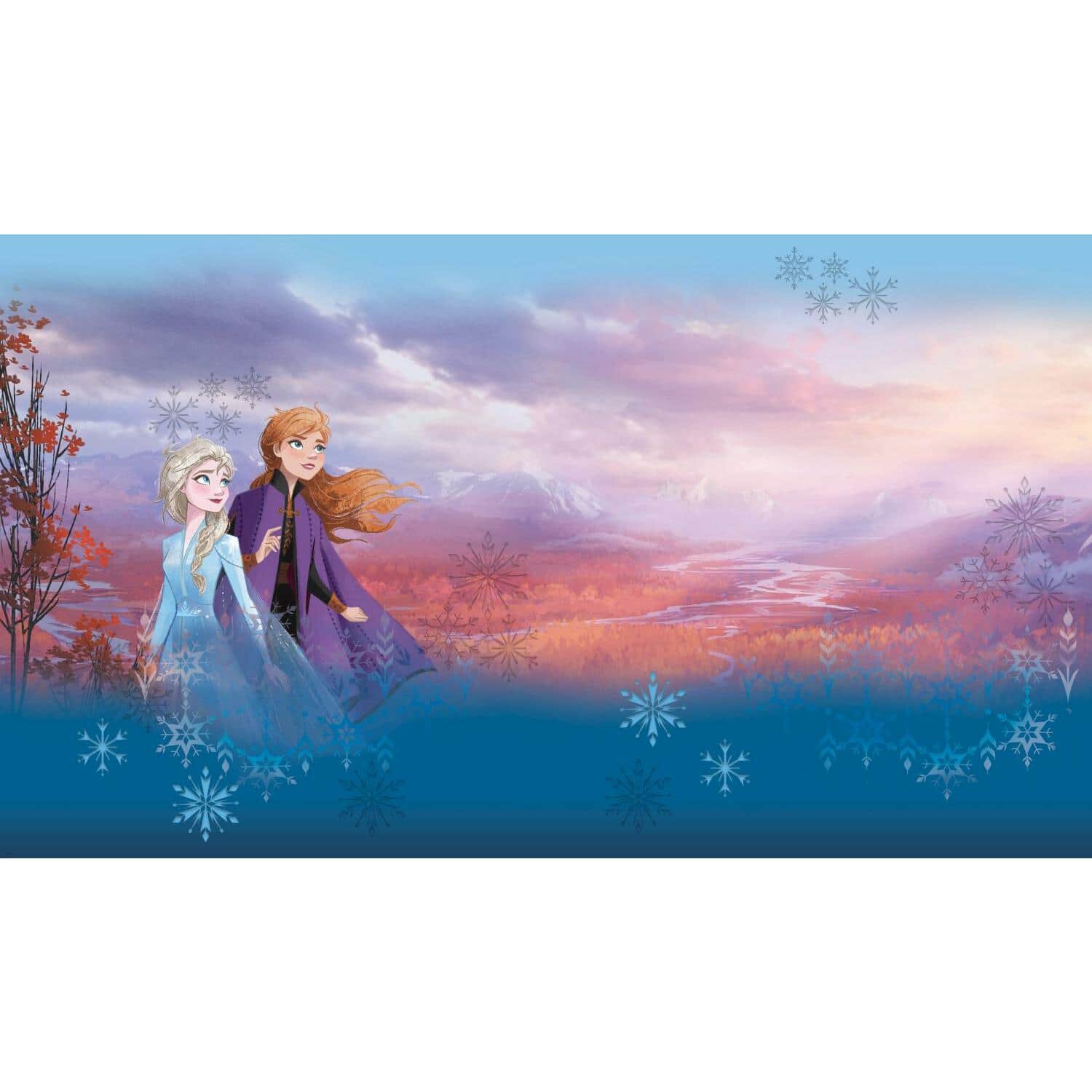 RoomMates Frozen Sisters Peel & Stick Mural