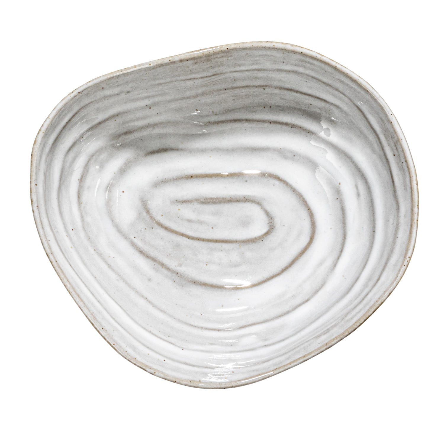 Hello Honey® 7.25" White Stoneware Shell Bowls, 6ct.