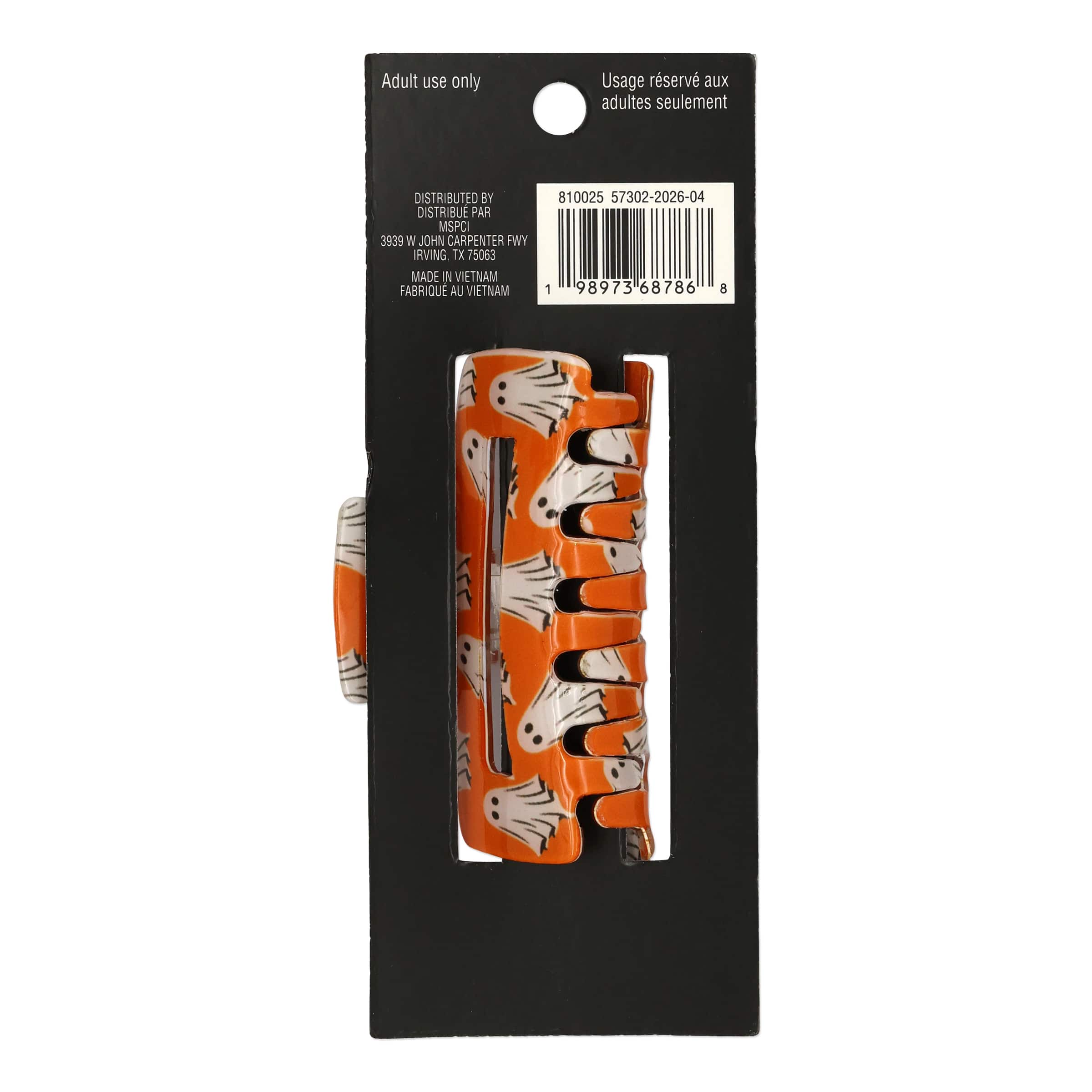 Orange Ghost Claw Clip by Celebrate It™