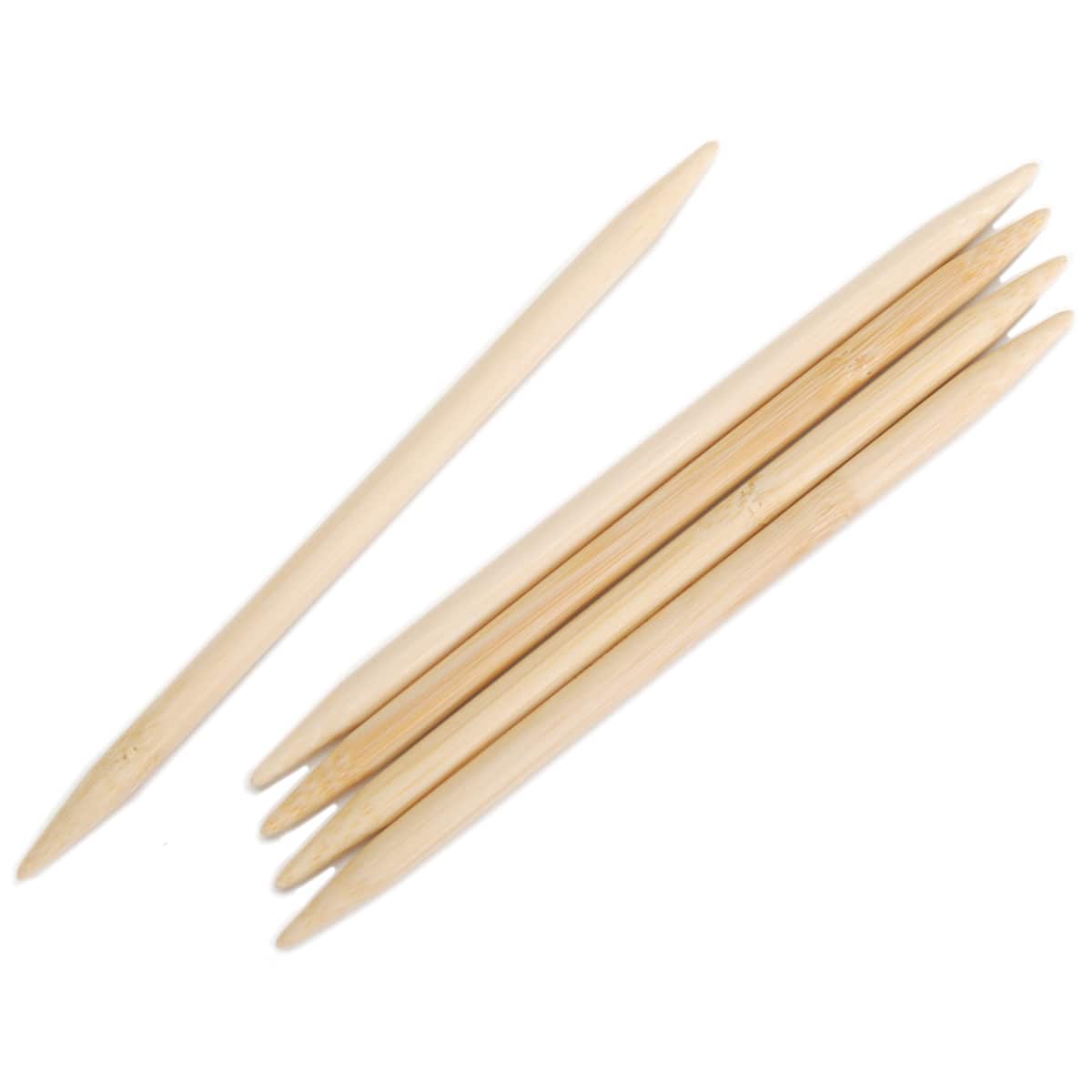 Clover Takumi Bamboo 7" Double Pointed Knitting Needles