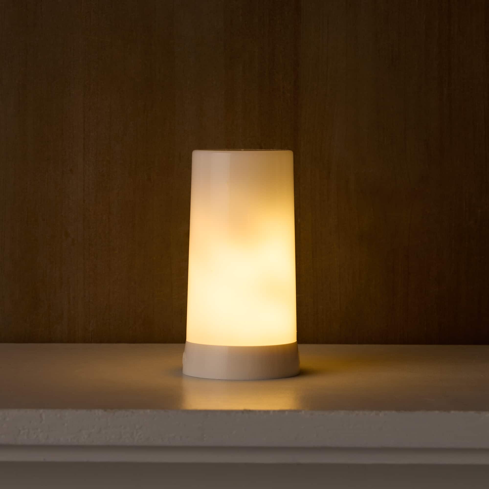 LED Flickering Light Designer Candle with Remote & Magnet, 2ct.