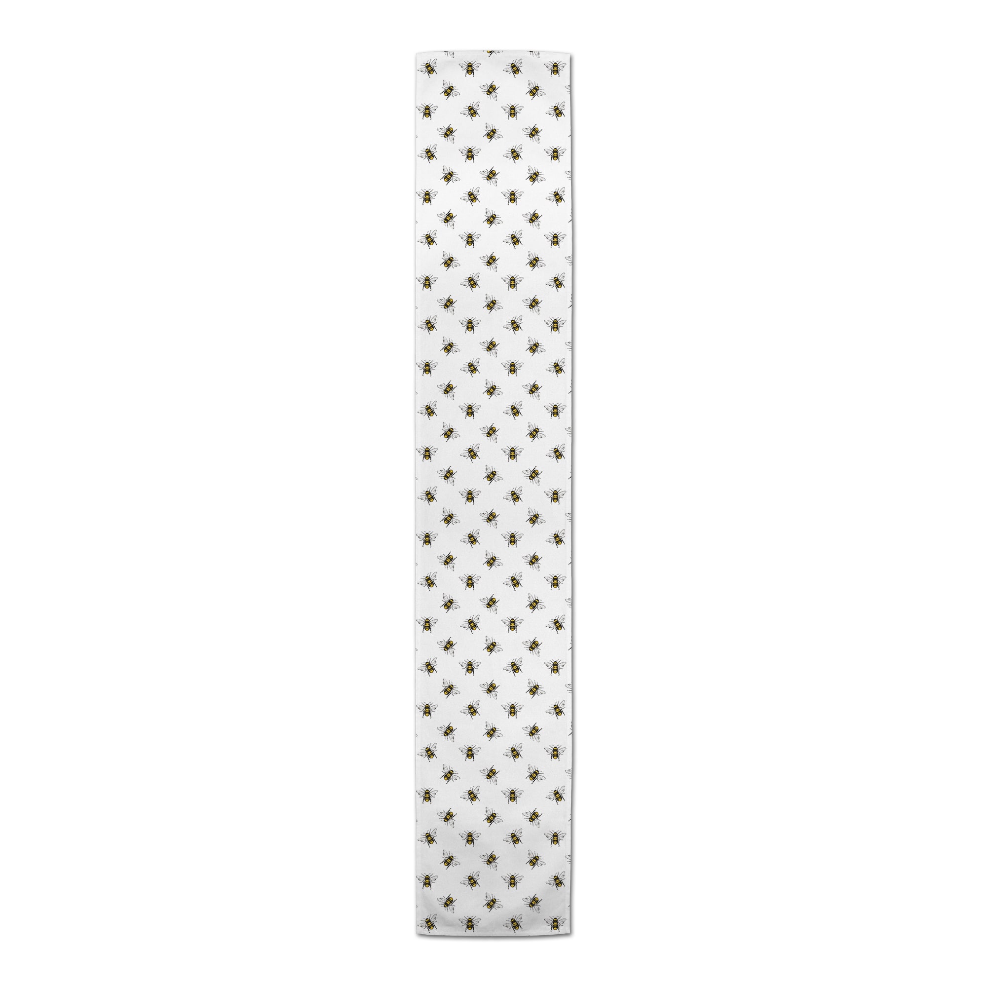 Bee Pattern 16" x 90" Cotton Twill Runner