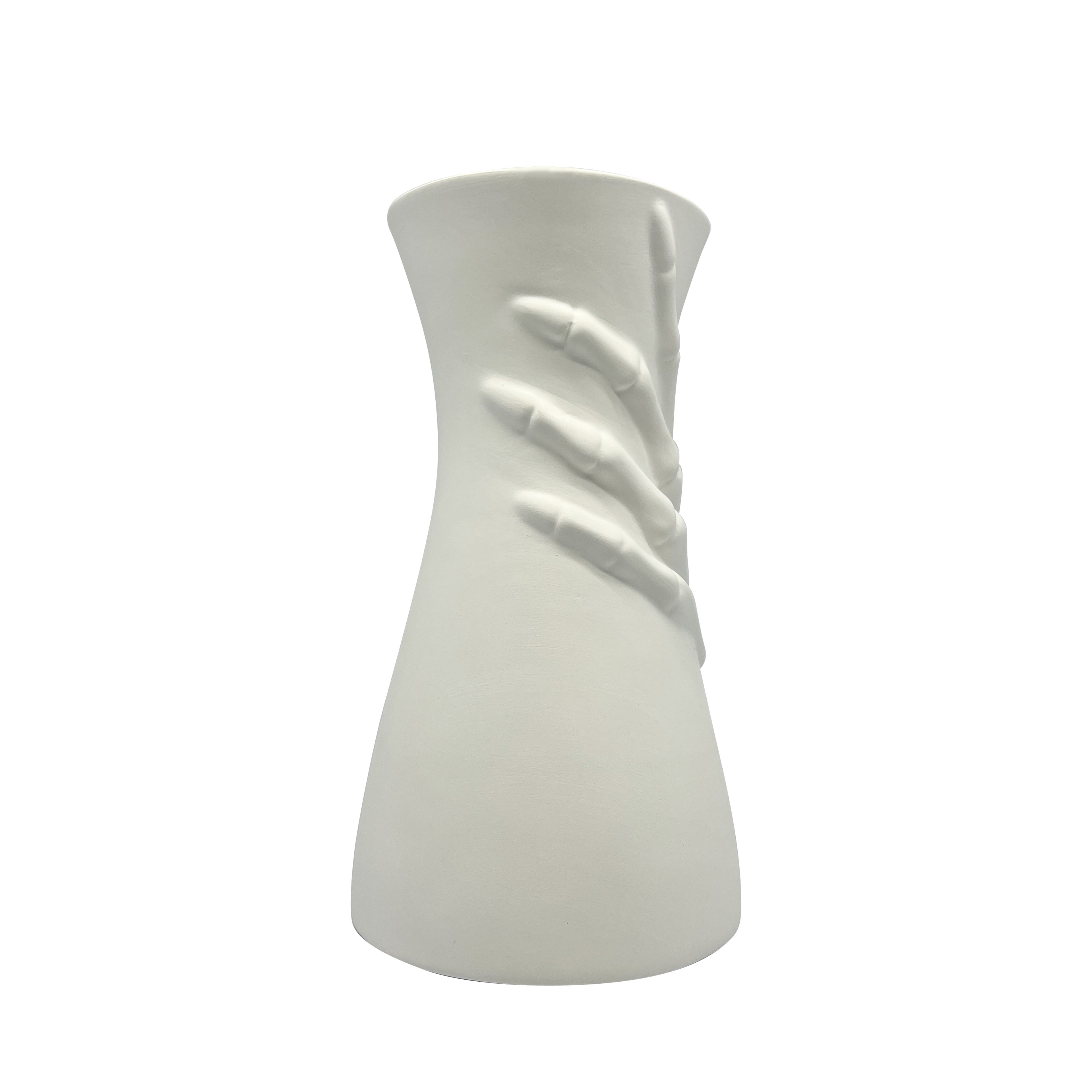 9" Skeleton Hand DIY Ceramic Vase by Make Market®
