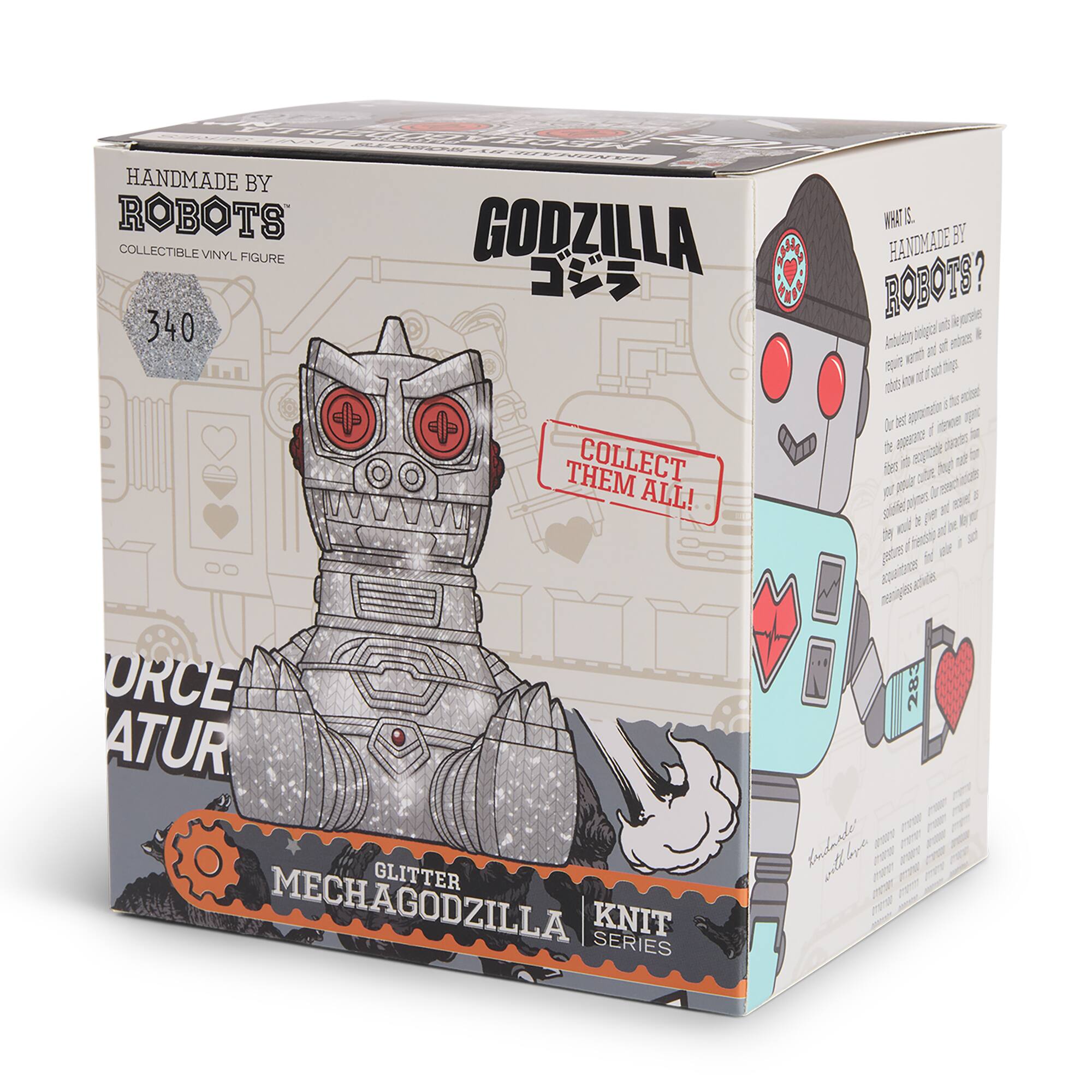 Handmade by Robots™ Mechagodzilla Vinyl Figure