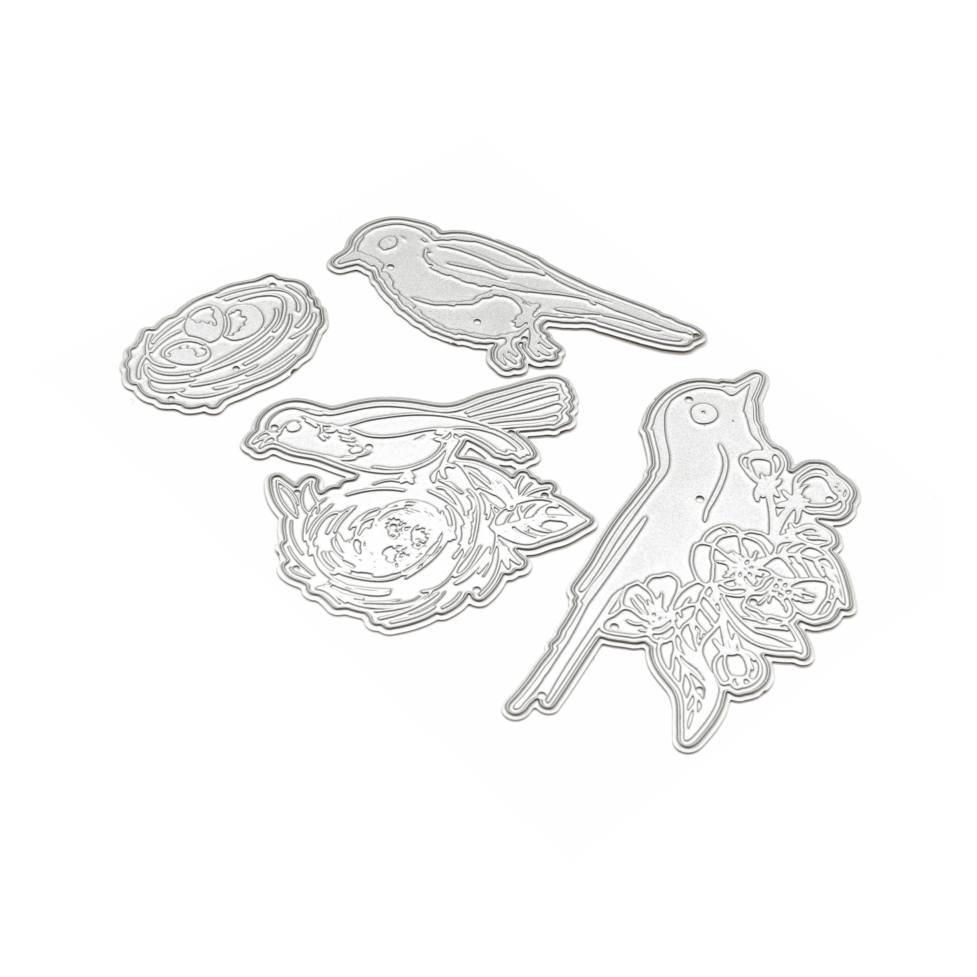 6 Pack: Birds & Nests Cutting Die Set by Recollections™