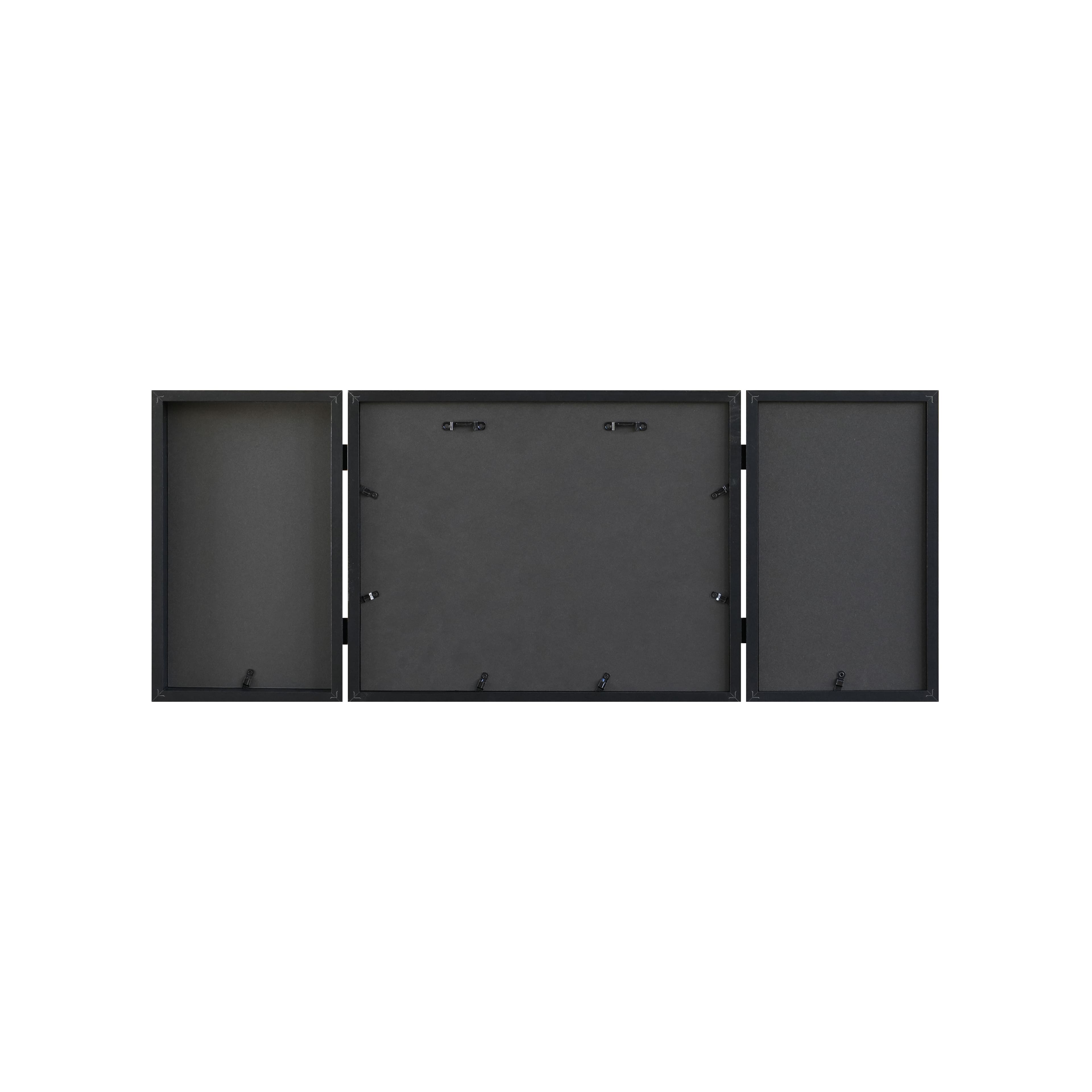 3 Opening 29.75" x 11.75" 2026 Triple Hinge Document, Image & Tassel Frame, Graduation by Ashland®