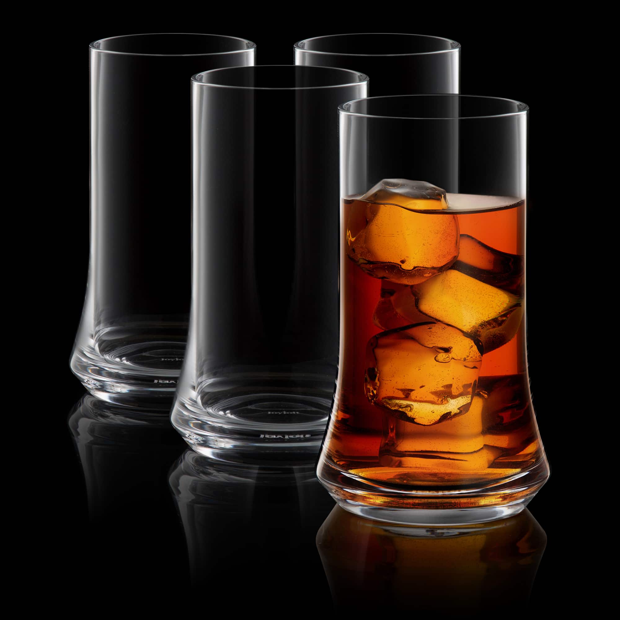 JoyJolt®Cosmos Crystal Highball Glasses, 8ct.