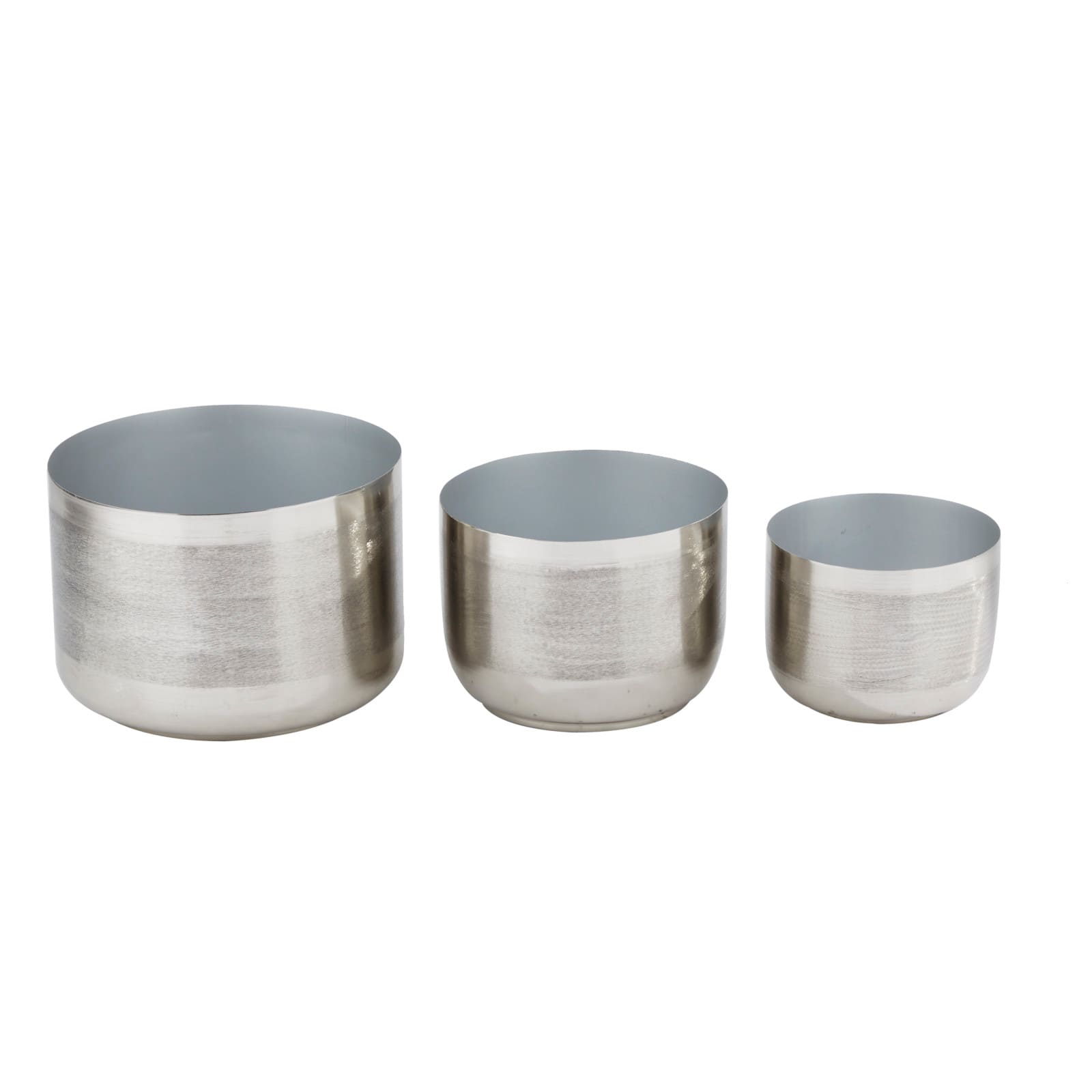CosmoLiving by Cosmopolitan Iron Modern Planter Set