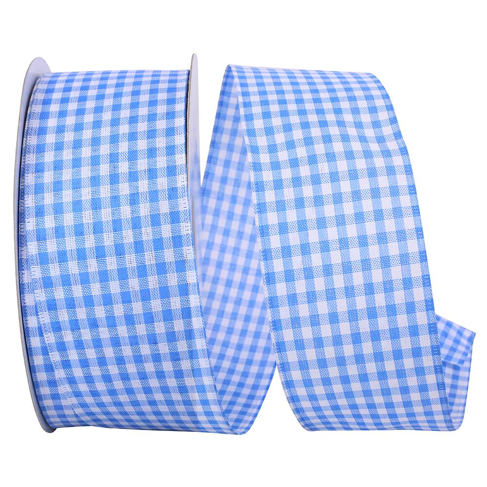 Reliant 2.5" x 50yd. Great Gingham Wired Ribbon