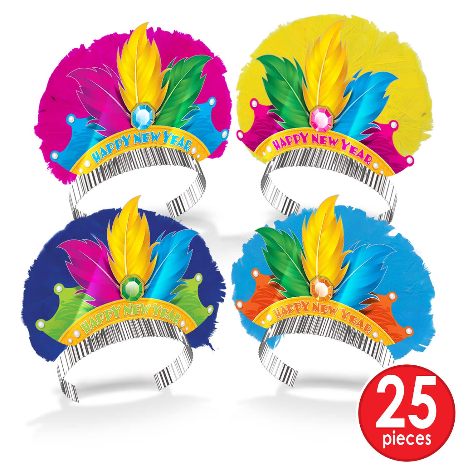 Beistle Neon Rio New Year Accessory Kit