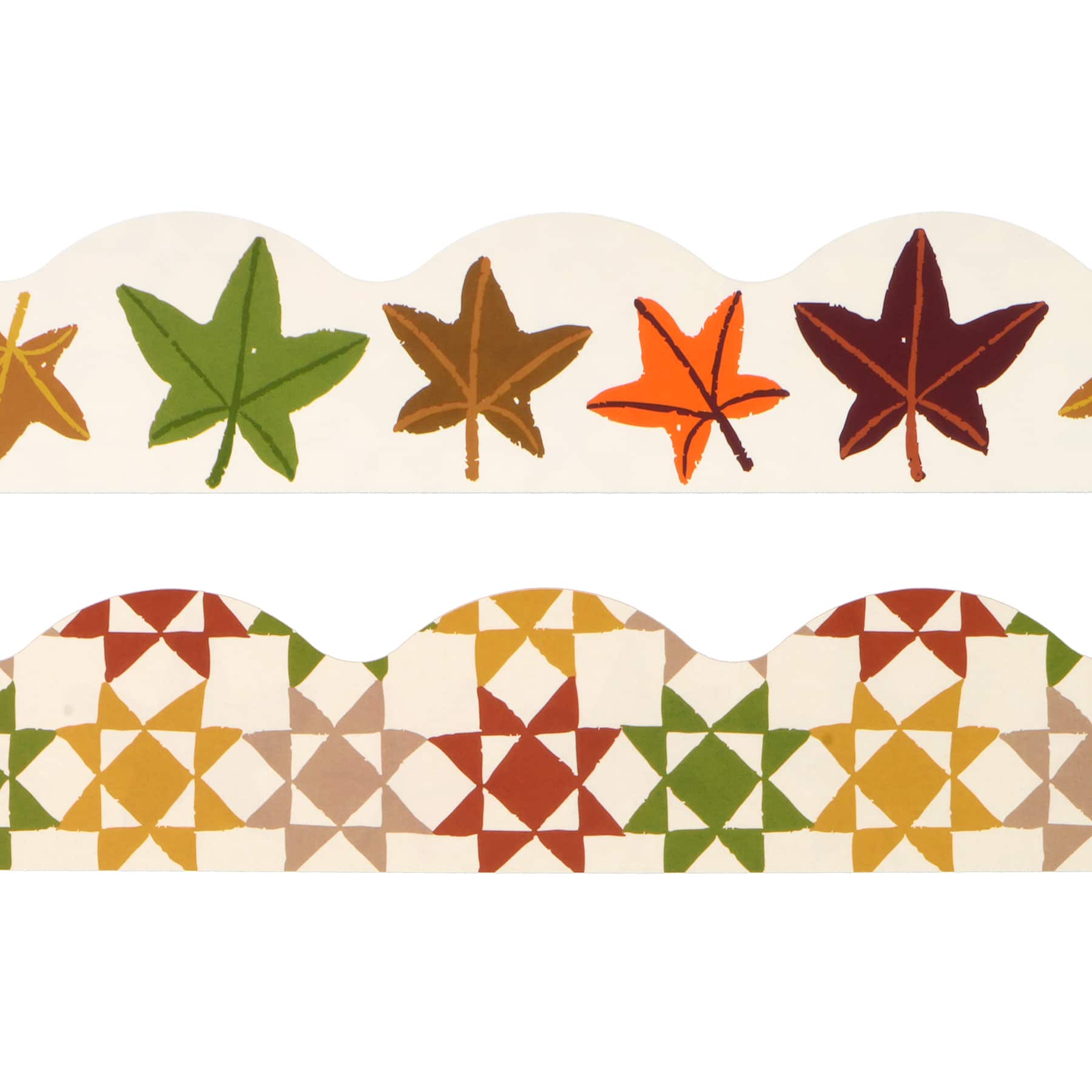 Class Rules! 2.25" x 18" Fall Leaf Borders, 12ct. by B2C™