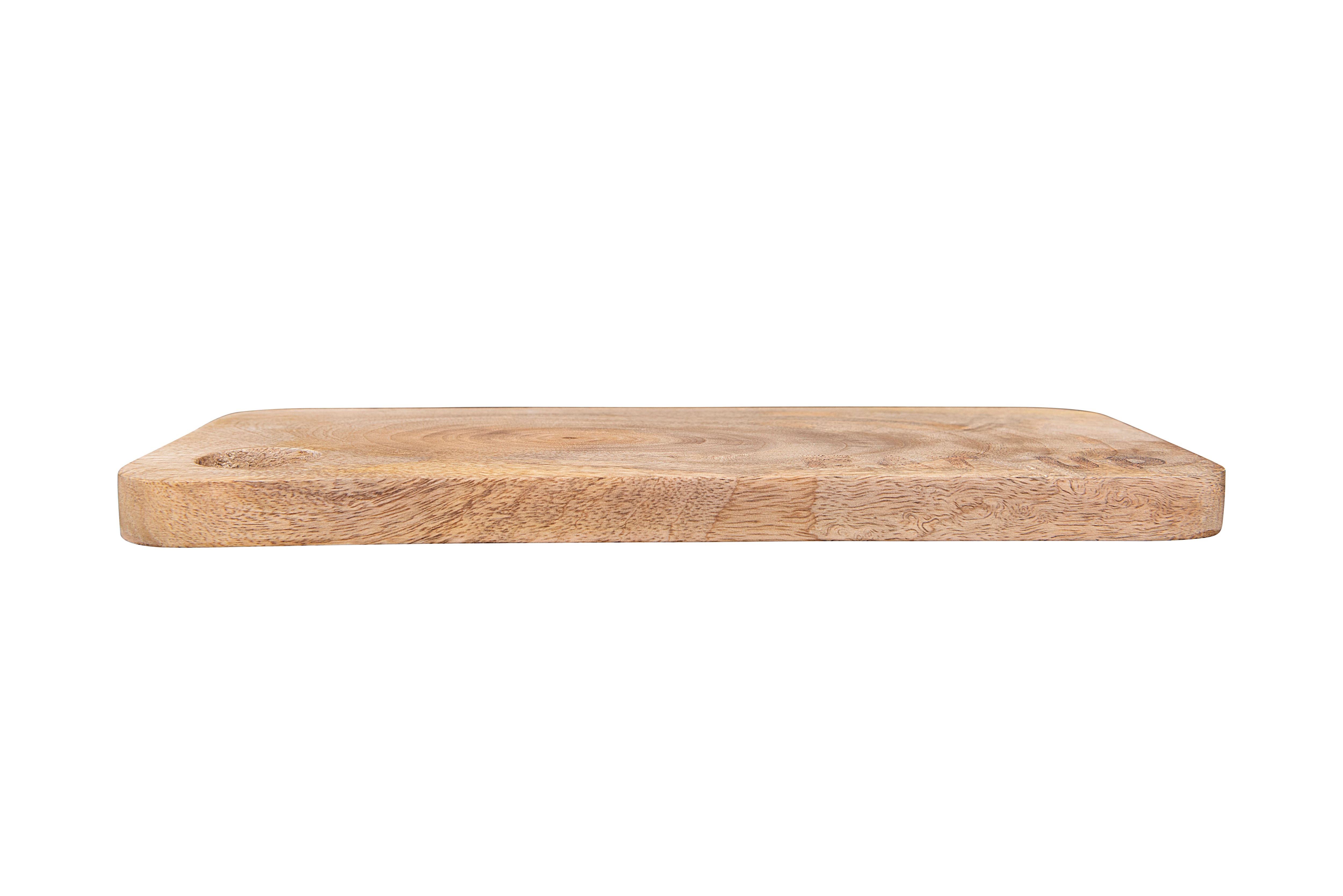 Hello Honey® 13" Eat Up Mango Wood Cutting Board