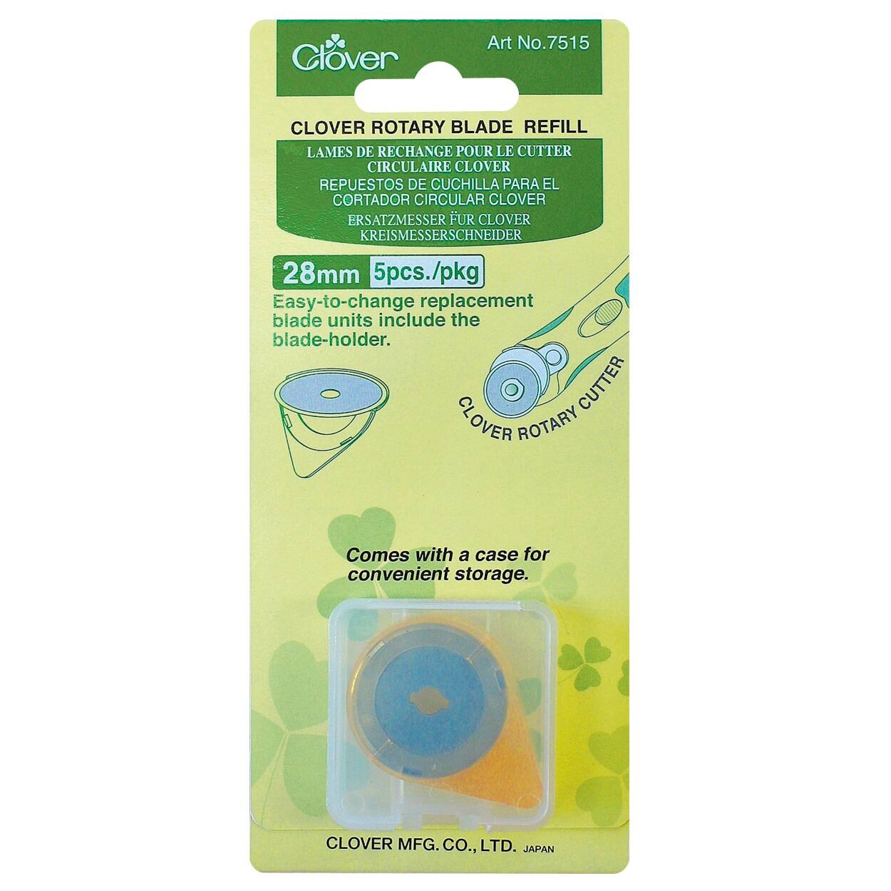 Clover 28mm Rotary Blade Refills Pack