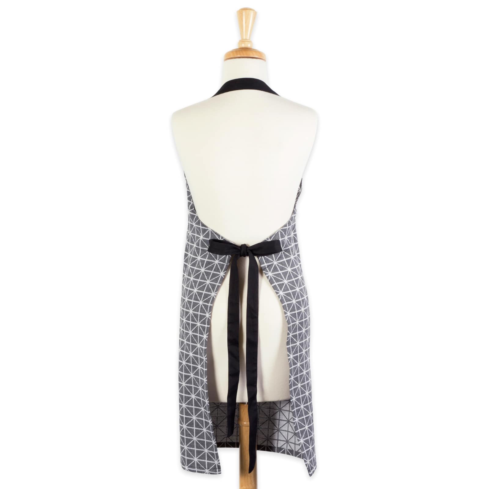 Black & White Triangle Chef Apron