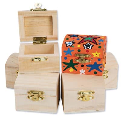 S&S® Worldwide Little Treasure Chest, 6ct. | Michaels
