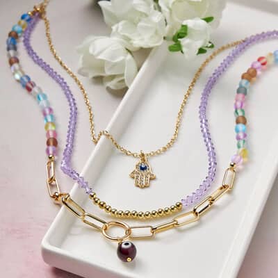 Layered Evil Eye Necklace | Projects | Michaels