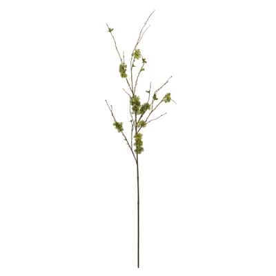 66" Green & Brown Moss Twig Branch Oversized Stem by Ashland® image