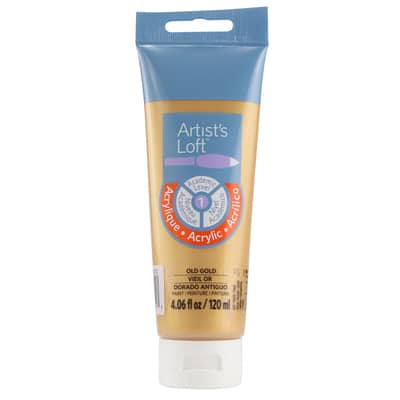 Metallic Acrylic Paint by Artist's Loft™, 4oz. image
