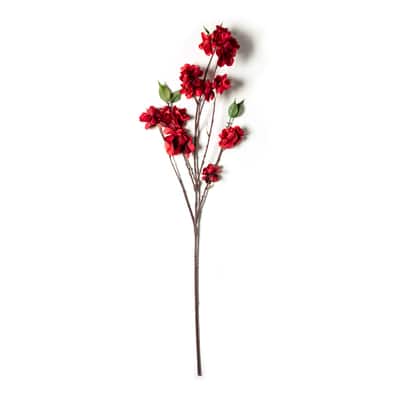 Red Apple Blossom Branch Stem by Ashland® image