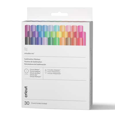 Cricut® Infusible Ink™ 1.0mm Ultimate Sampler Marker Set + Adapter