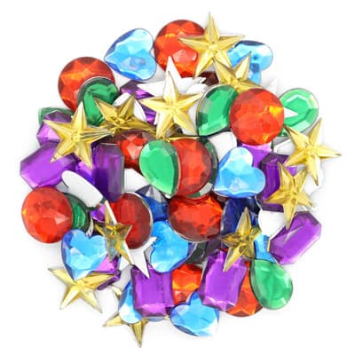 Mixed Shape Sticky Gems by Creatology™