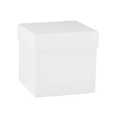 White Box by Celebrate It™, Size: 10.8cm x 10.8cm x 10.4cm | Michaels