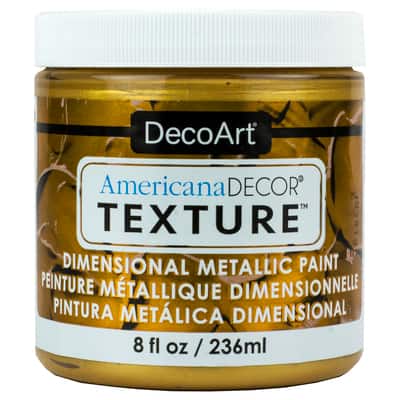 DecoArt® Americana Décor® Texture™ Dimensional Metallic Paint image