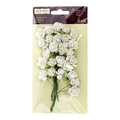 Micro Rose パール 20輪 即日☆【プリザーブド】フロールエバー/マイクロローズ など9箱まとめ売り White Pearl プリザーブドフラワー花材