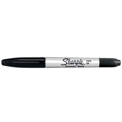 Sharpie® Black Twin Tip Permanent Marker image