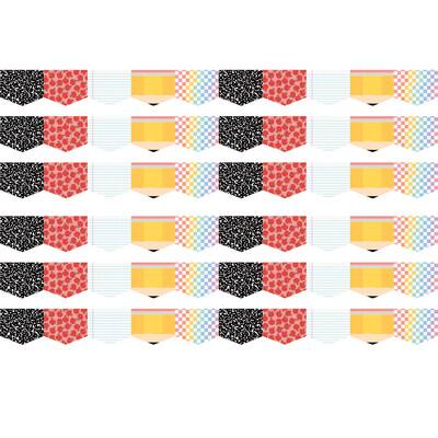 Teacher Created Resources® Cool for School Die-Cut Border Trim, 6 Packs ...