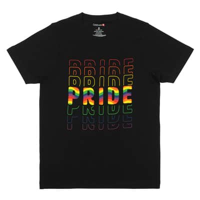 Pride Wave Short Sleeve Adult T-Shirt by Celebrate It™, Size: X