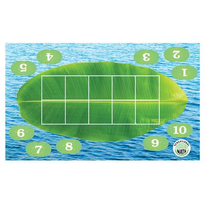 Essential Learning Products Froggy Ten-Frame Floor Mat | Michaels