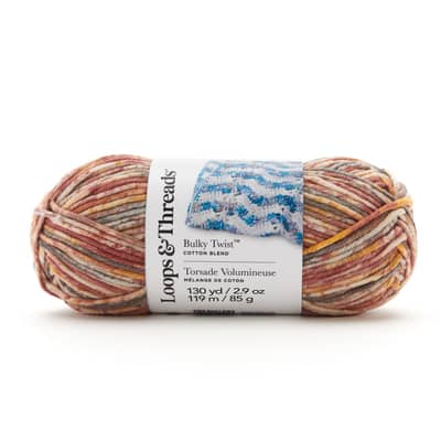 Buy in Bulk - 15 Pack: Bulky Twist™ Multi Yarn by Loops & Threads ...