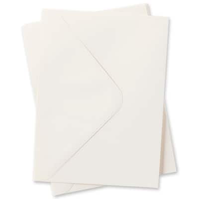 5.25" x 7.25" Ivory Envelopes Value Pack by Recollections™, 50ct. image