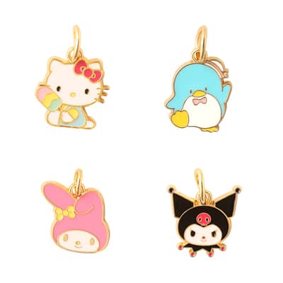 Hello Kitty® Friends Enamel Charm Set image