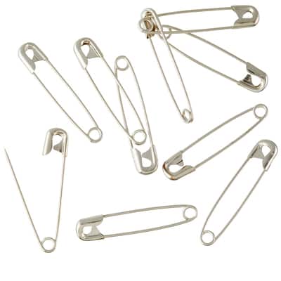 Loops & Threads™ Safety Pins, 1 1/2" image