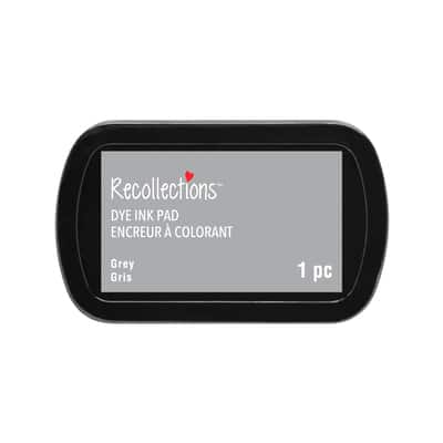 Dye Ink Pad by Recollections™, Color: Grey | Michaels