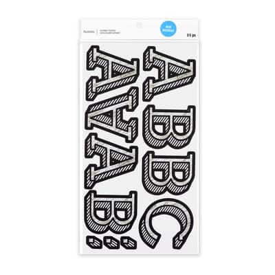 Shadow Alphabet Stickers by Recollections™ | Michaels
