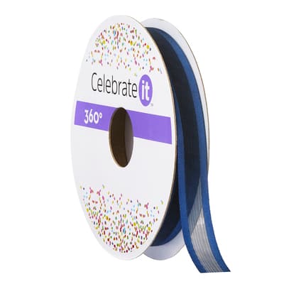 1/4" x 10yd. Sheer Satin Edge Ribbon by Celebrate It® Classic