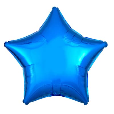 19" Metallic Star Foil Balloon image