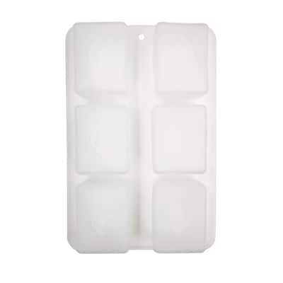 Leaf Pattern Silicone Square Soap Mold by Make Market®