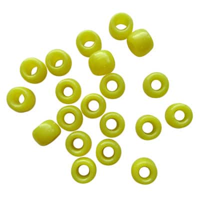 Opaque Pony Beads by Creatology™, 6mm x 9mm image