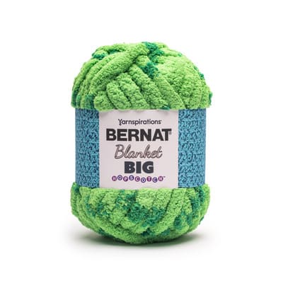 Bernat® Blanket Big Hopscotch™ Yarn, Color: Leap Frog | Michaels