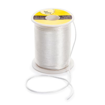 White Rattail Cord by Bead Landing™ image