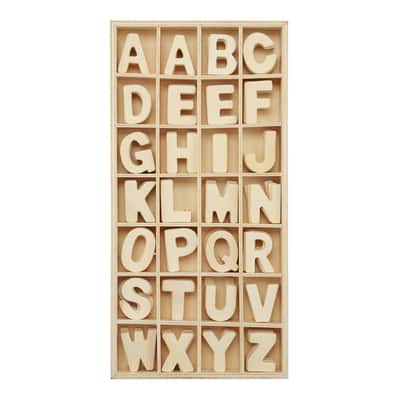 1.25" Punch-Cut Alphabet Set by Make Market®