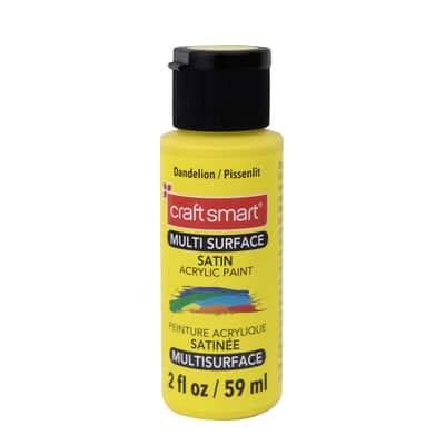 2oz. Multi-Surface Premium Satin Acrylic Paint by Craft Smart® image